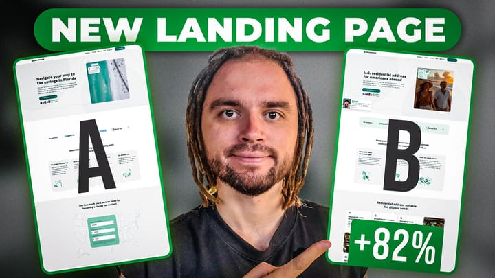 how I created a landing page that increased conversions by 82% 📈